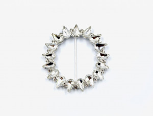 Glass Crystal Crystal Buckle Lacrima
