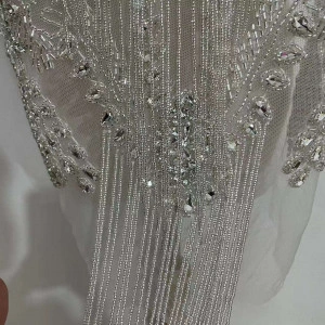 Glass Crystals and Silver Fringes Coupon - Img 4