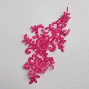 Mini Embroidered Flower Appliqués, 22 x 12 cm - Img 5
