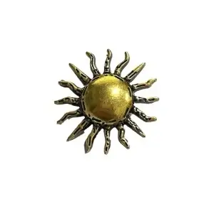 Nasturi Vintage Soare, 19mm/24mm (1buc)