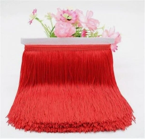 Red fringes, 20cm