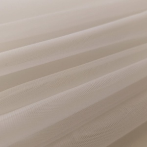 Tulle Constructie Elastic, Latime 3m, Ivory - Img 2