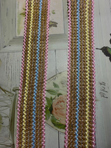 Banda pasmanterie lurex , 3cm - Img 2