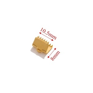 Capat de snur otel inoxidabil 10.5x8mm (1buc) - Img 2