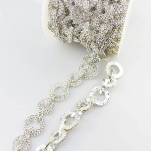Decorative Chain with Round Rhinestones - Img 2