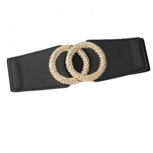 Elasticated Waist Belt with Round Buckle - Img 2