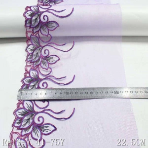 Embroidered Lace, 22.5 cm - Img 2