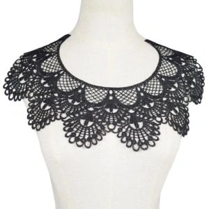 Guler Negru Brodat, 40 x 29 cm