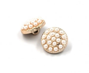 Nasturi Decorativi cu Perle, 22mm