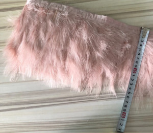Ostrich Feathers Tape, Dusty Pink - Img 2