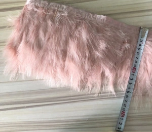 Ostrich Feathers Tape, Dusty Pink - Img 2