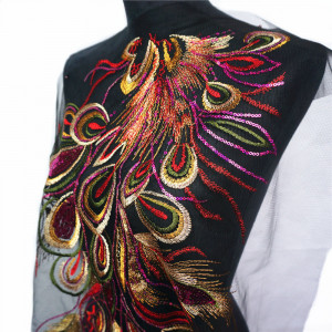 Peacock Type Application Coupon, Fuchsia - Img 2