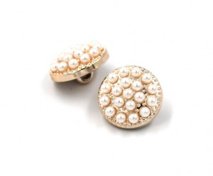 Pearl Decorative Buttons, 22mm - Img 1