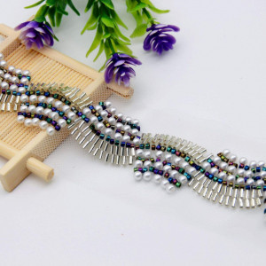 Beads and Beads Pasmanterie Band, 6cm - Img 2