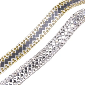 Crystals and rhinestones, 1.2 cm - Img 2