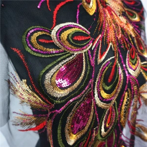Cupon Aplicatie Tip Paun, Fucsia - Img 3