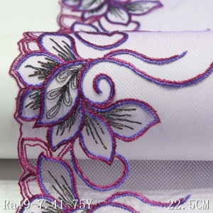 Embroidered Lace, 22.5 cm - Img 3