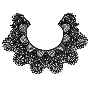 Guler Negru Brodat, 40 x 29 cm - Img 2