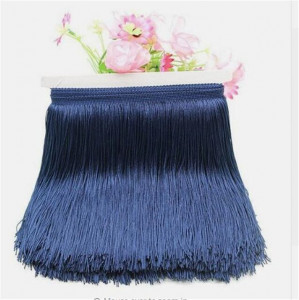 Indigo fringes, 20cm