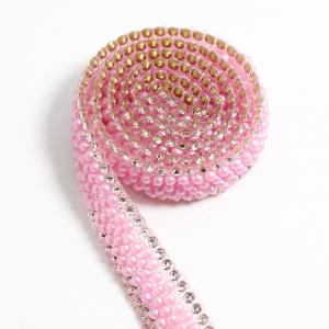 Mini Pearls and Strass Sticky Tape, 1cm - Img 5