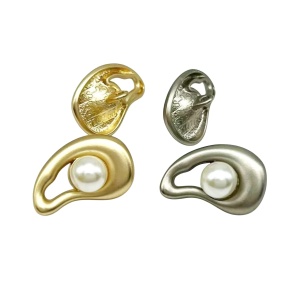 Pearl Metal Buttons, 23mm (2 pieces/set) - Img 1