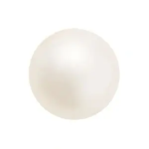 Perle Preciosa Maxima Pearlescent White 4mm (1buc)
