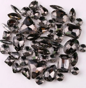 Set Cristale Negre Sticla
