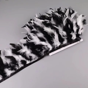 Turkey Feather Ribbon, Two Colours - Img 4