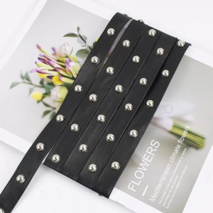 Banda pasmanterie piele, 2cm