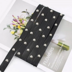 Banda pasmanterie piele, 2cm