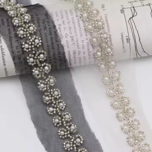 Beads and Beads Pasmanterie Band, 4 cm - Img 1