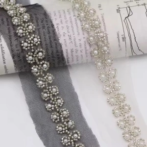 Beads and Beads Pasmanterie Band, 4 cm