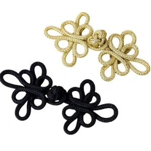 Brandenburg Lurex, 8.5x4cm (6 pieces/set)