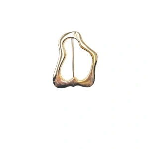 Decorative Metal Buckle, 49x60 mm