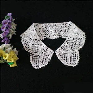 Embroidered White Collar, 45 x 13cm