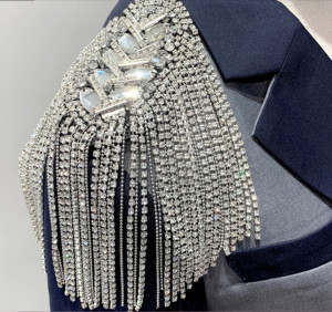 Epaulettes with Crystals - Img 3