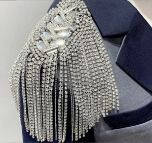 Epaulettes with Crystals - Img 3