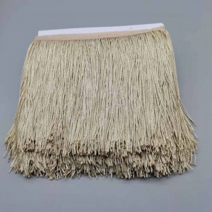 Franjuri Lurex, Bej, 15cm