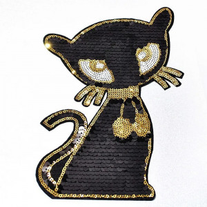 Heat-Sticker Cat Cat Sticker, 12x21 cm