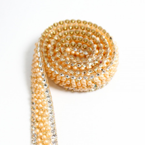 Mini Pearls and Strass Sticky Tape, 1cm - Img 6