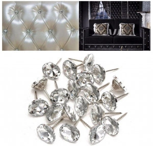 Nasturi cristal tapiterie tip cui