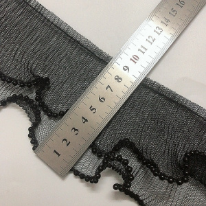 Pearl Pleated Lace, 8.5 cm - Img 3