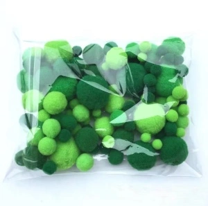 Pom Pom tassels, Mixed sizes, (150 pieces/set) - Img 4