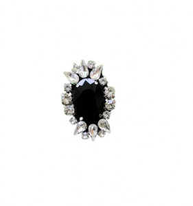 Aplicatii Cristale Decorative Sticla, 4.6 x 3.5 cm (1 bucata) - Img 2