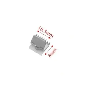 Capat de snur otel inoxidabil 10.5x8mm (1buc) - Img 3