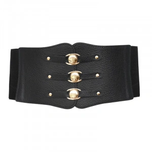 Corset Belt, Black, Elastic