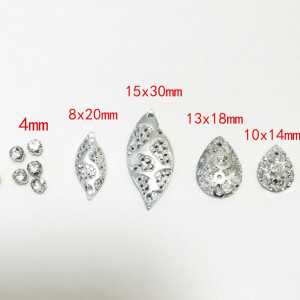 Crystals and Sewing Strands Set, (50 pieces/set) - Img 2