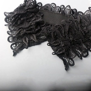 Curea Elastica Talie Tip Corset Dantela - Img 3
