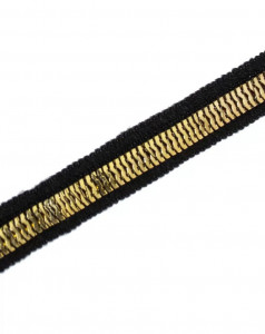 Embroidered Lace with Metallic Chain - Img 3