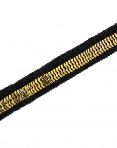 Embroidered Lace with Metallic Chain - Img 3
